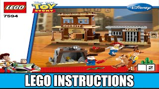 LEGO Instructions - Toy Story - Toy Story 2 - 7594 - Woody's Roundup! (Book 2)