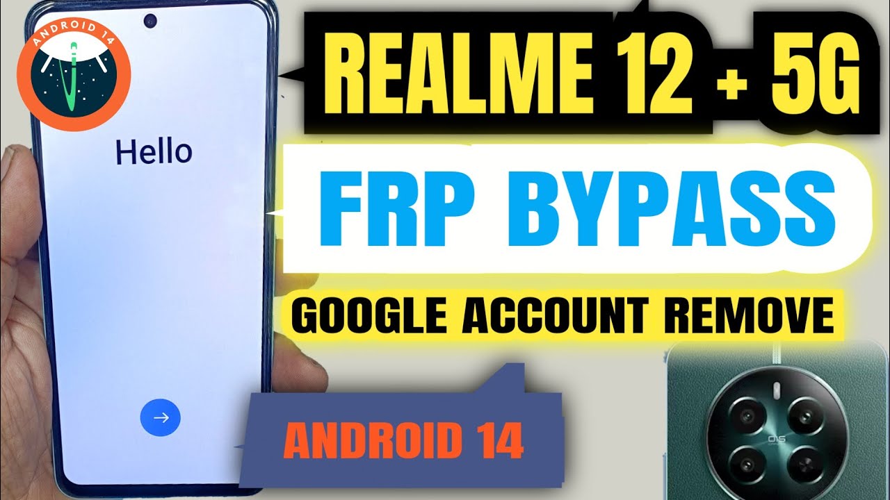 Realme 12 plus 5g Frp Bypass (rmx3867) Google account Realme 12 plus 5g Frp Bypass (rmx3867) Google account