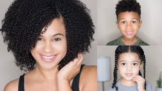 Mommy and Me Natural Hair Routine Mommy and Me Natural Hair Routine