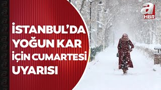 İstanbul'a yoğun kar geliyor! Meteoroloji haritalarına yansıdı | A Haber