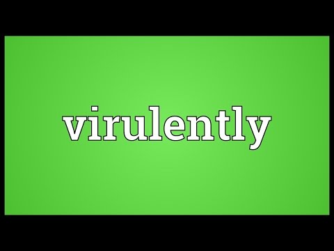 Header of virulently