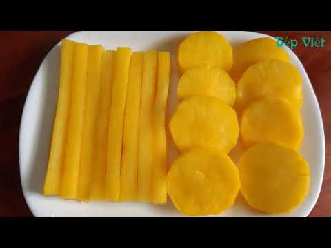 Cách làm kim chi củ cải vàng