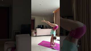 Try This Pike To Handstand Drill. Focus On Rib Engagement And Shoulder Push