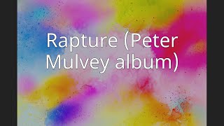 Watch Peter Mulvey Rapture video