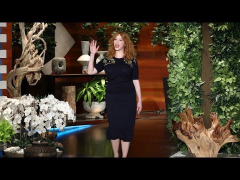 Christina Hendricks Is a Groomsmaid in Beth Behrs' Wedding