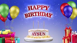 Aysun İyi̇ki̇ Doğdun 2021 Happy Birthday To You Happy Birthday Songs 2021
