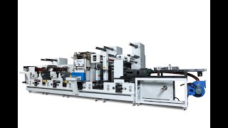 Plus IML420 industrial 4.0 modular label converting machine, multi-modular label finishing machine