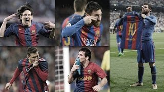Leo Messi's best goal celebrations