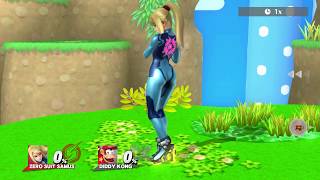 Zero Suit Samus Iest Poses In Super Smash Bros Wii U Moh Is Bored Ep1