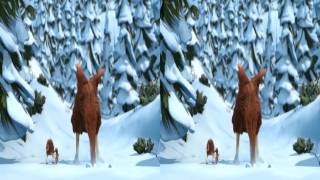 Vr Video Cardboard - Ice Age 3 3D Side By Side
