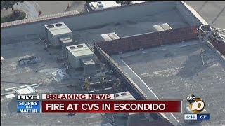 Fire At Cvs In Escondido
