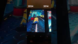 2 Minion Rush Screen Shorts Taken 10 Years Apart