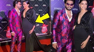 Ranveer Singh Looks Superhappy With Pregnant Wife Deepika Padukone At An Event Ranveer Singh Looks Superhappy With Pregnant Wife Deepika Padukone At An Event