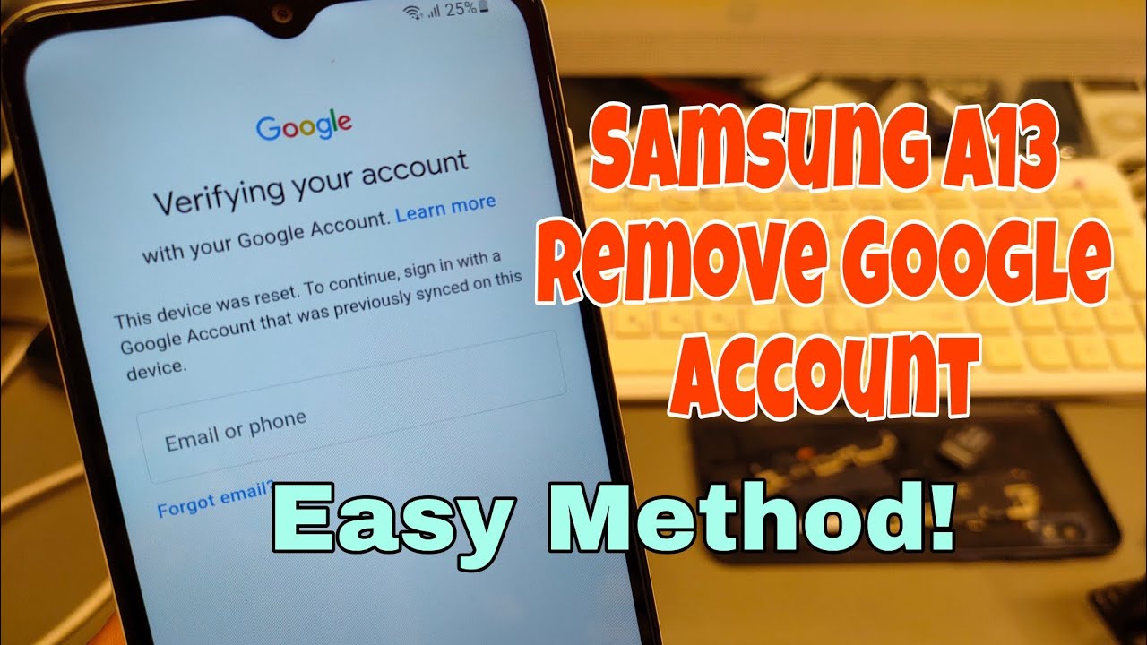 Latest Security! Samsung A13 (SM-A137F), Remove Google Latest Security! Samsung A13 (SM-A137F), Remove Google