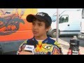 Reportaje Campeonato de España MOTOCROSS en Albaida 17-02-2013 Entrevista David Braceras