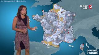 Anaïs Baydemir - Météo France2 12 Septembre 2015 20H