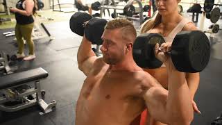 Seated Dumbbell Shoulder Press