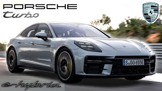 2024 Porsche Panamera Turbo E Hybrid in Dolomite Silver Metallic