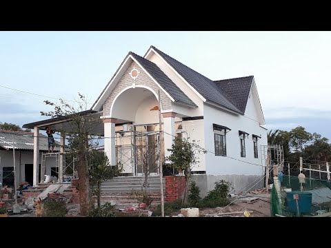 (Trà Vinh) Quá trình xây dựng nhà cấp 4 mái thái nông thôn từ Móng đến Hoàn thiện || Tập 1