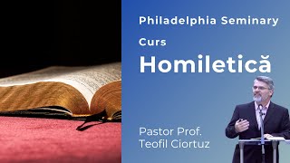 Teofil Ciortuz - Homiletica - Noiembrie 2021