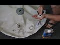 How to repair punctures in PVC inflatable boat, raft or kayak.