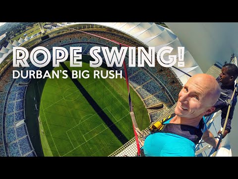 BIG RUSH - World's Tallest Rope Swing BIG RUSH - World's Tallest Rope Swing klip izle