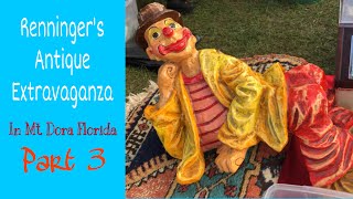 Part 3 of Renninger’s Antique Extravaganza in Mt. Dora, Florida. We packed the car!