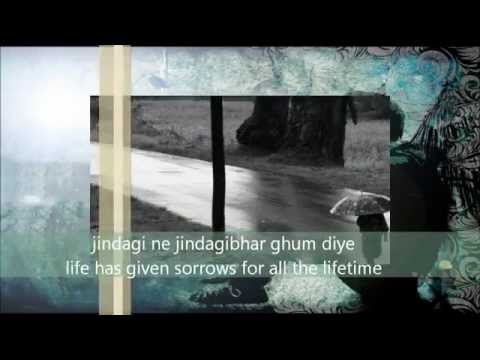 - Zindagi Ne Zindagibhar (The Train) With Lyrics translated...