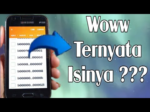 Cara membuka file tersembunyi di android