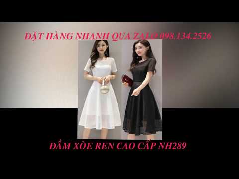 Đầm ren xòe cao cấp dự tiệc cao cấp Henry NH289