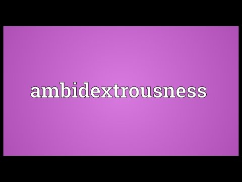 Header of ambidextrousness
