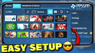 2025Ppsspp Emulator Setup Guide How To Play Games Using Ppsspp Emulator In Hindi