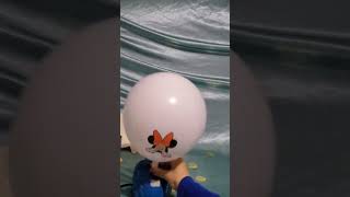 Minnie Mouse Balloon Inflation And Deflation