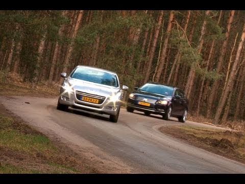 Volkswagen Passat vs Peugeot 508 English subtitled 