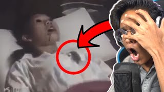 Reacting To Real Horror Videos First Time