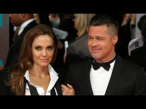 ... jolie breaks up with brad P...