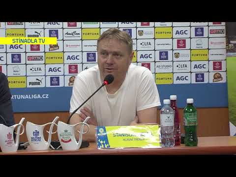 Tiskov konference domcho trenra po utkn Teplice - Slovcko (8.3.2020)