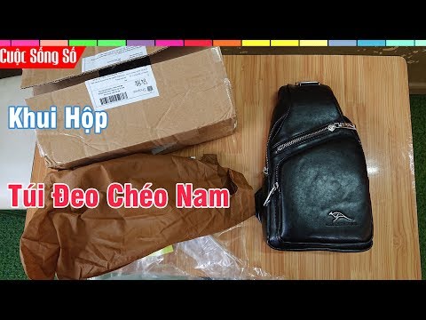 Khui Hộp Balo Túi Đeo Chéo Nam Cao Cấp Nhỏ Gọn Mua Online 📺 Cuộc Sống Số 📺