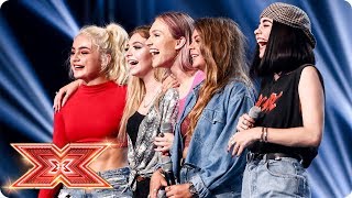 Will Simon give the New Girl Band a chance? | Six Chair Challenge | The X Factor 2017