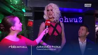 Jurassica Parka in RBB Aktuell: 40 Jahre SchwuZ
