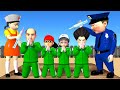 Scary Teacher 3D Fake Doctor Squid Game and 4 Players Miss T vs Scary Stranger vs Nick and Tani