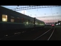 ЧС4-119 (КВР) отправляется с поездом 94 Минск - Одесса
