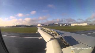 Landing at Toulouse (TLS/LFBO) France - RWY32L (Window View)