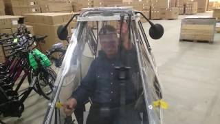 Windscreen Wipers For The Velove Armadillo Cargo Cycle