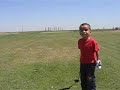 Title:Baby Tiger Woods in the making Description:3 year old's first time playing nine holes