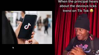 Devious Lick Challenge Tiktok Slap Teacher Trend Tiktok October Challenge 2021 Twitter Slammed