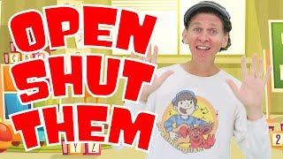 Open Shut Them Song With Matt | Action Songs | Dream English Kids