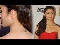 Check Out | Alia Bhatt's mysterious Pataka tattoo