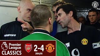 PL Classics | Arsenal 2-4 Manchester United (2005) | Giggs, Ronaldo & O'Shea Sil