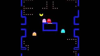 Hangly Man Pacman Clone Hack Mame Arcade Game Hangly.avi